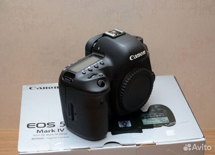 Canon 5D mark iv (как новый) 30 тыс. кадров