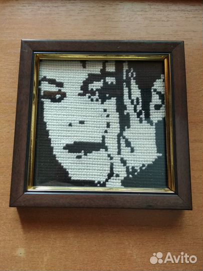 Вышивка крестом картина Майкл Джексон