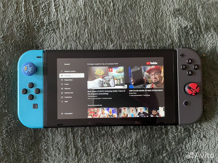 Nintendo Switch rev.2 прошитая