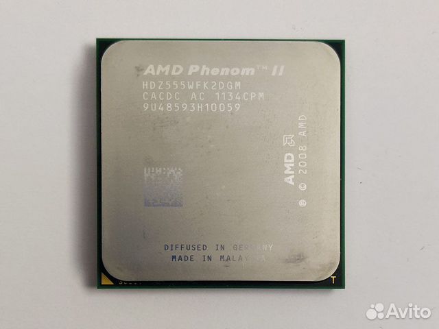 Процессор AMD Phenom II x2 555