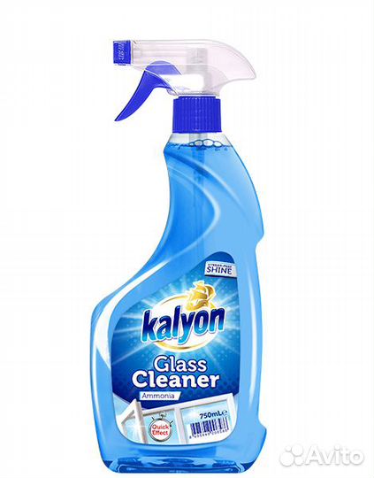 Средство для мытья стекол Kalyon 750мл с аммиаком