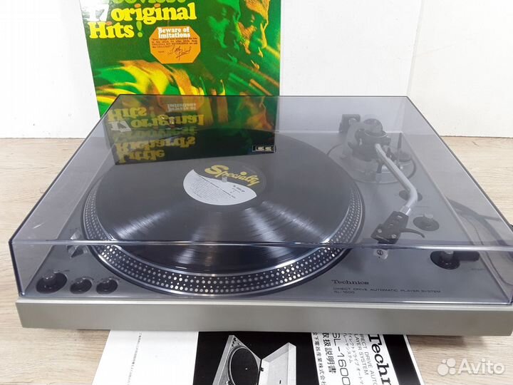 Проигрыватель винила Technics SL-1600 Japan идеал