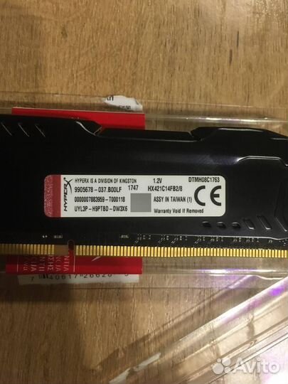 HyperX DDR4 8gb