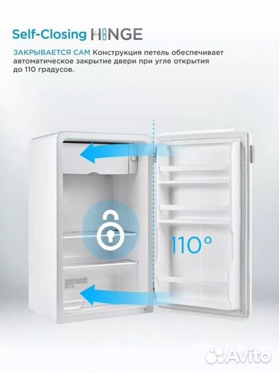 Холодильник Midea retro 93 л новый