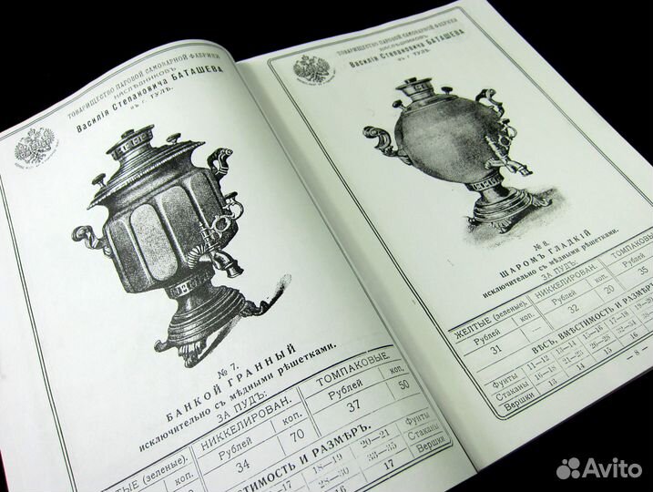 Самовары В С Баташев Прейскурант Тула Самовар