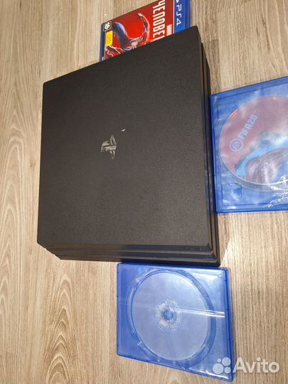 Sony playstation 4 pro с играми