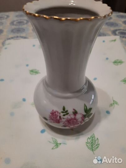 Ваза для цветов СССР фарфор