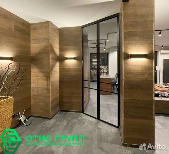 Стеклянные перегородки