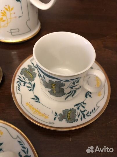 Сервиз кофейный Чехословакия конец 80-х