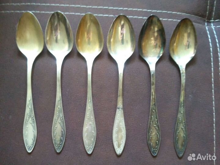 Мельхиоровые ложки.мнц