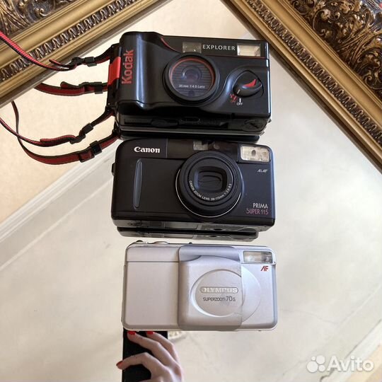 Olympus, Canon, Kodak