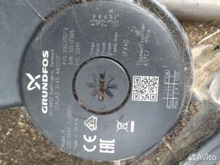 Плата управления насосом grundfos