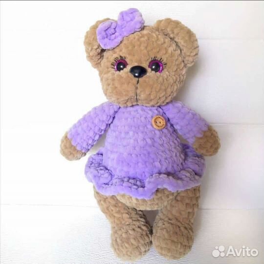 Вязаные игрушки ручной работы