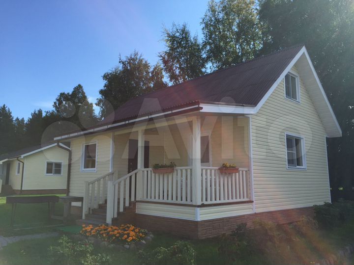 Коттедж 125 м² на участке 21 сот.