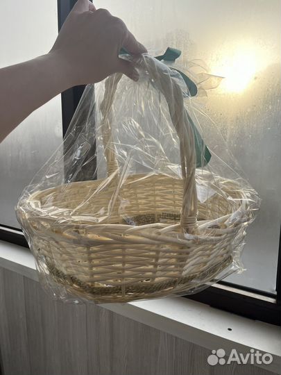 Корзина плетеная