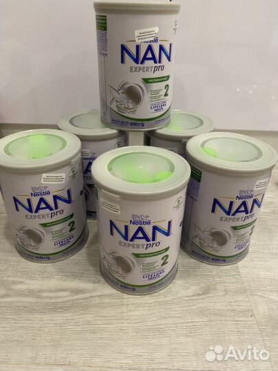 Нан кисломолочный 2
