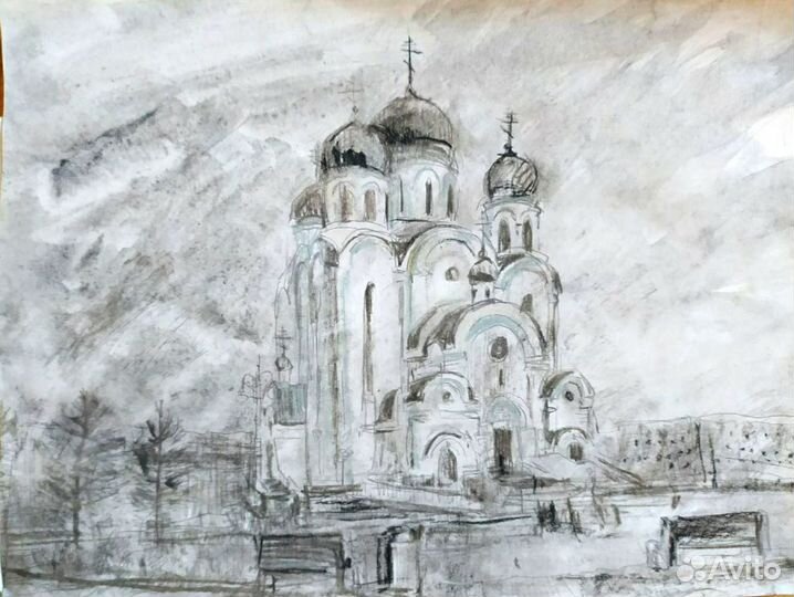 Зарисовки интерьерные, картина