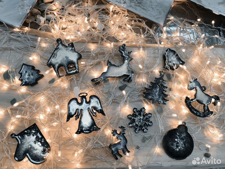 Новогодние игрушки ручной работы