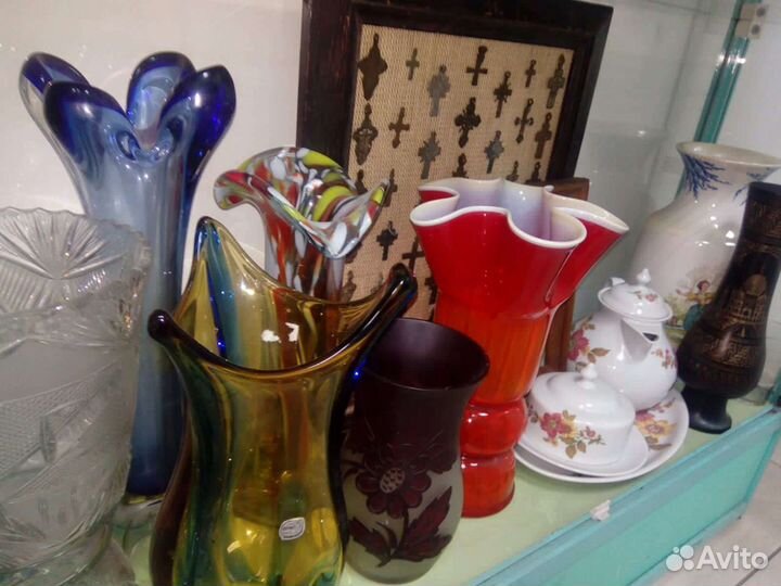 Хрусталь и стекло СССР очень много