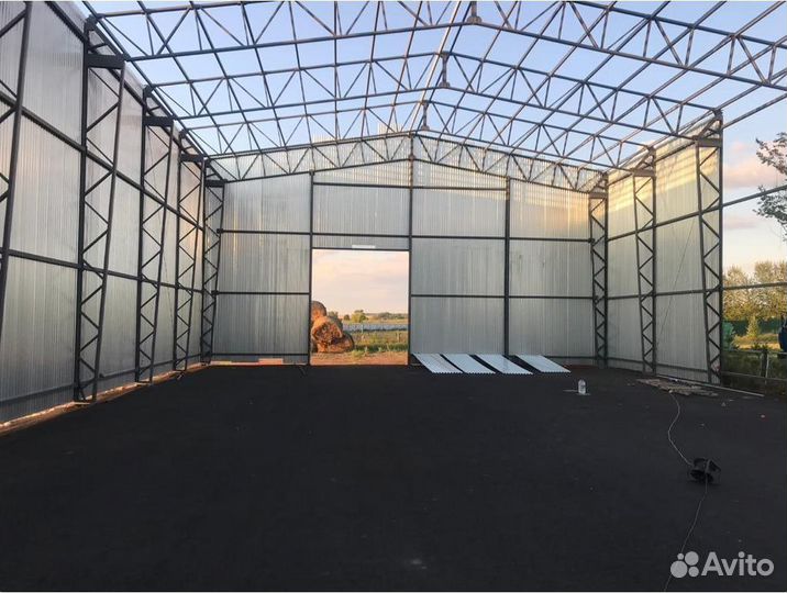 Склады и ангары из сэндвич панелей