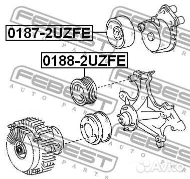 Ролик натяжной