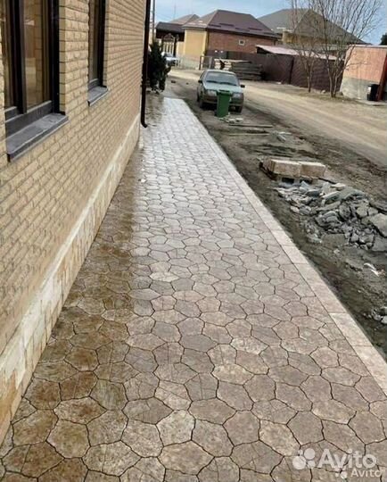 Тротуарная плитка.брусчатка. из кевларобетона