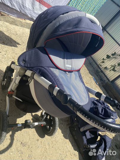 Коляска adamex 3 в 1 состояние хорошее