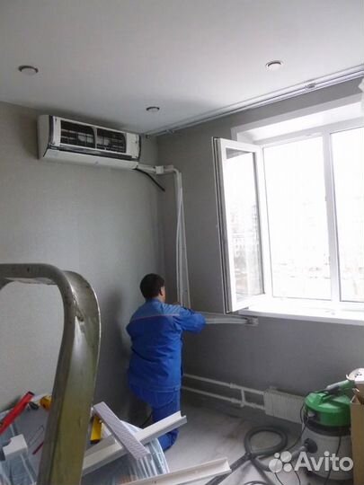 Установка,демонтаж, кондиционеров сплит систем