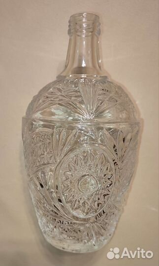 Штоф Графин Матрешка хрусталь СССР