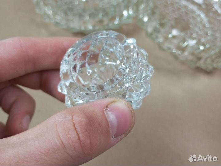 Хрустальная конфетница СССР