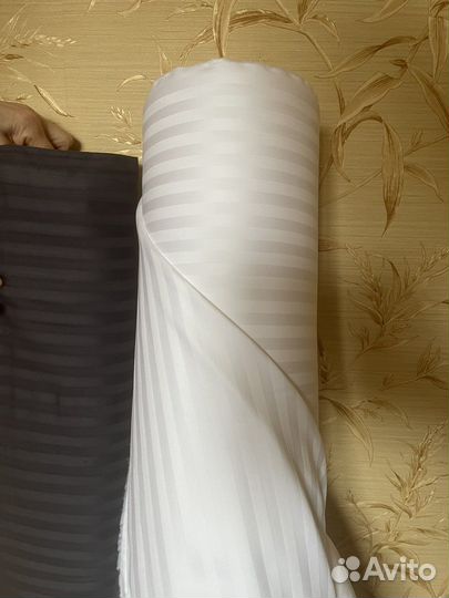 Ткань сатин страйп на отрез