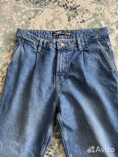 Джинсы pull and bear широкие