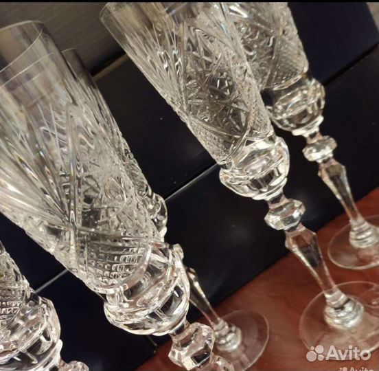 Фужеры для шампанского СССР 25 см