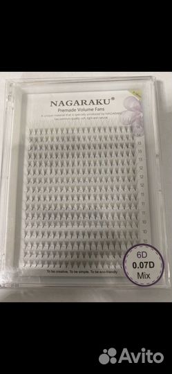 Ресницы для наращивания Nagaraku пучки