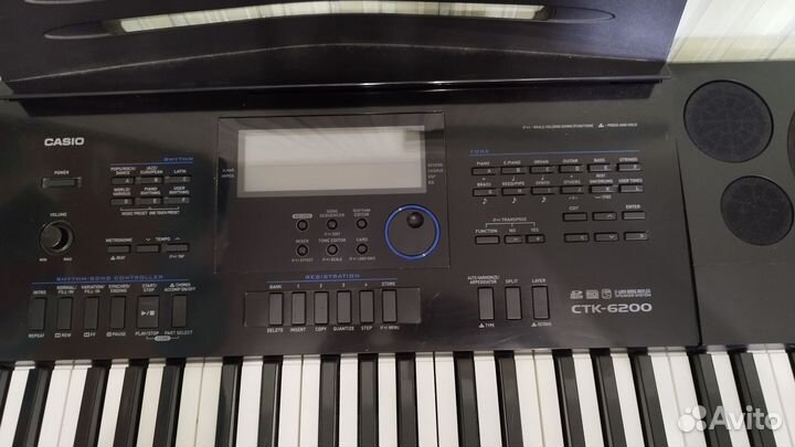 Синтезатор casio CTK-6200