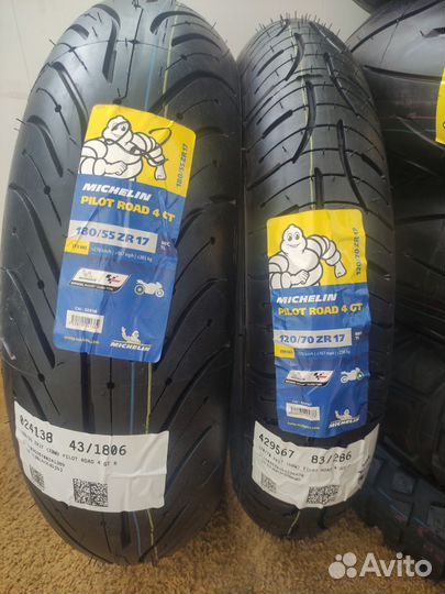 Мотошина Michelin Road 4 GT 180 55 17 Комплект