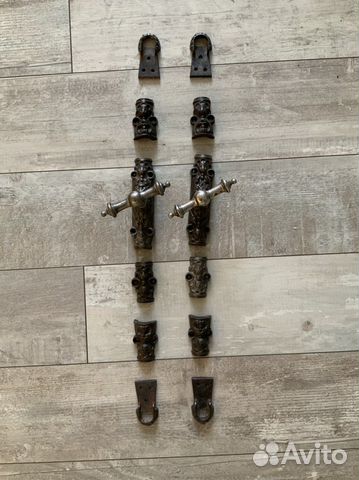 Дореволюционные оконные задвижки комплект