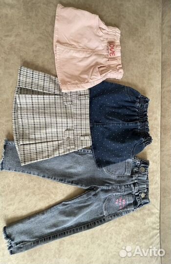 Детская одежда для девочек пакетом