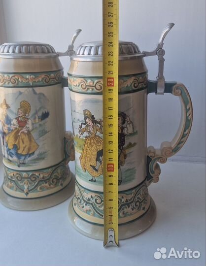 Кружки пивные керамические 