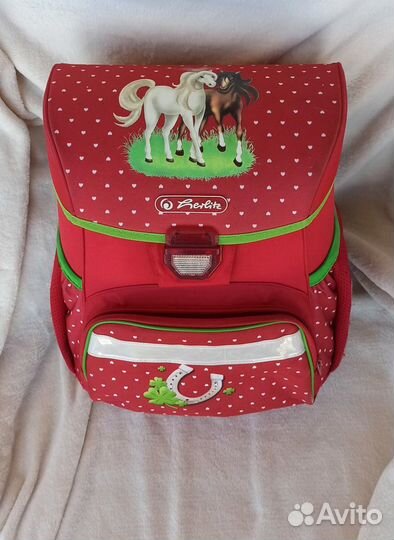 Ранец Herlitz +2 пенала +мешок для обуви