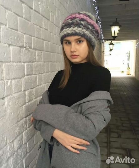 Шапка женская Вязаная крючком