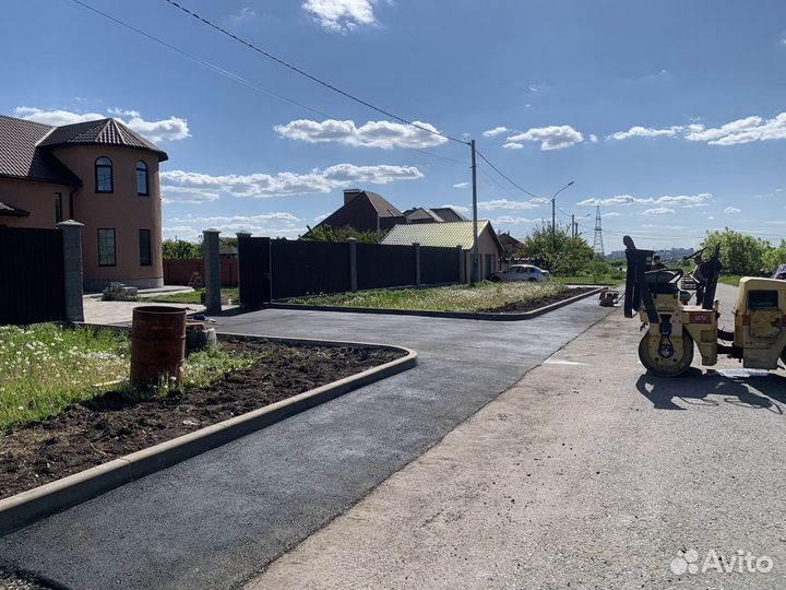 Асфальтирование Укладка Асфальта