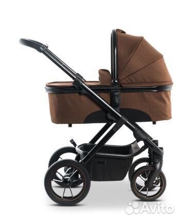 Коляска moon scala 2 в 1 цвет chocolate