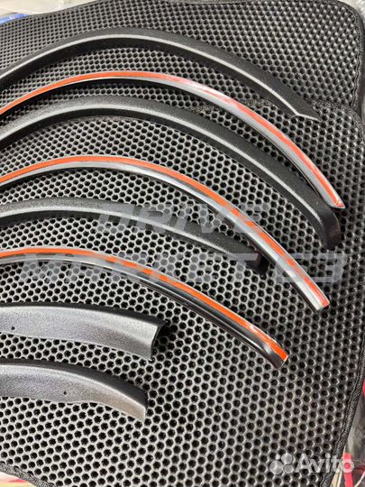 Защитные арки (молдинги) Лада Гранта, Гранта фл