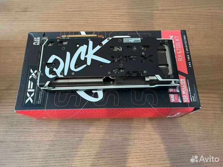 Видеокарта AMD RX 6700 XT XFX Qick319 12Gb