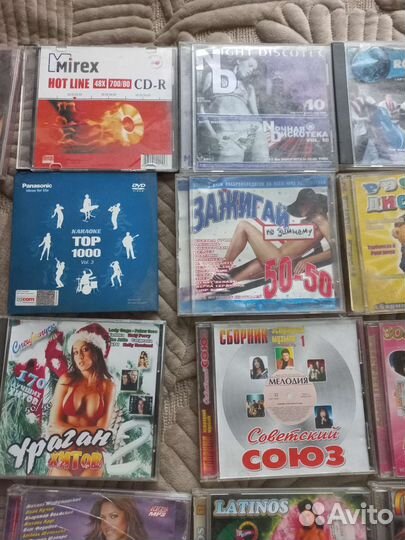 Музыкальные cd диски бу