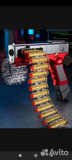 Автоматический пистолет nerf glock