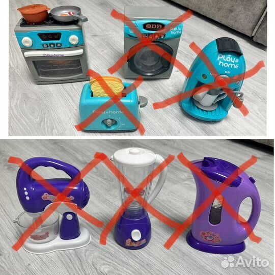 Плита, холодильник