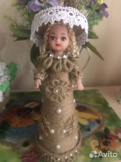 Кукла интерьерная