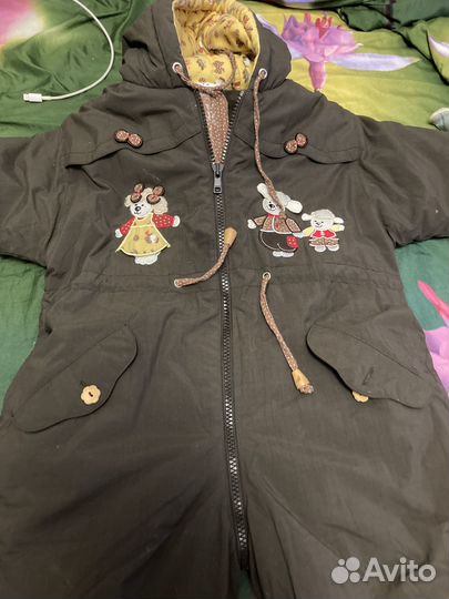 Детский комбинезон осень 74